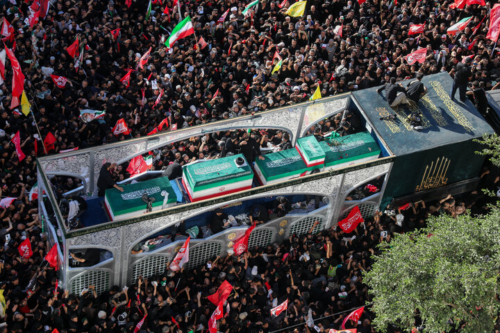 تشییع رهبری در مشهد