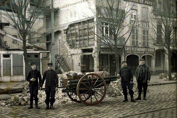 جنگ جهانی اول عکس رنگی