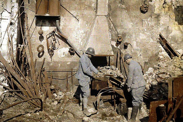 جنگ جهانی اول عکس رنگی