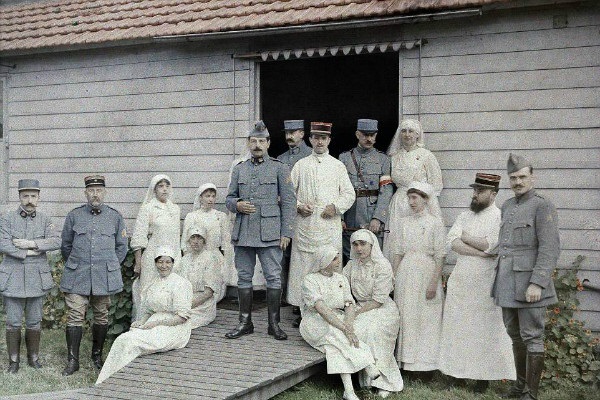 جنگ جهانی اول عکس رنگی