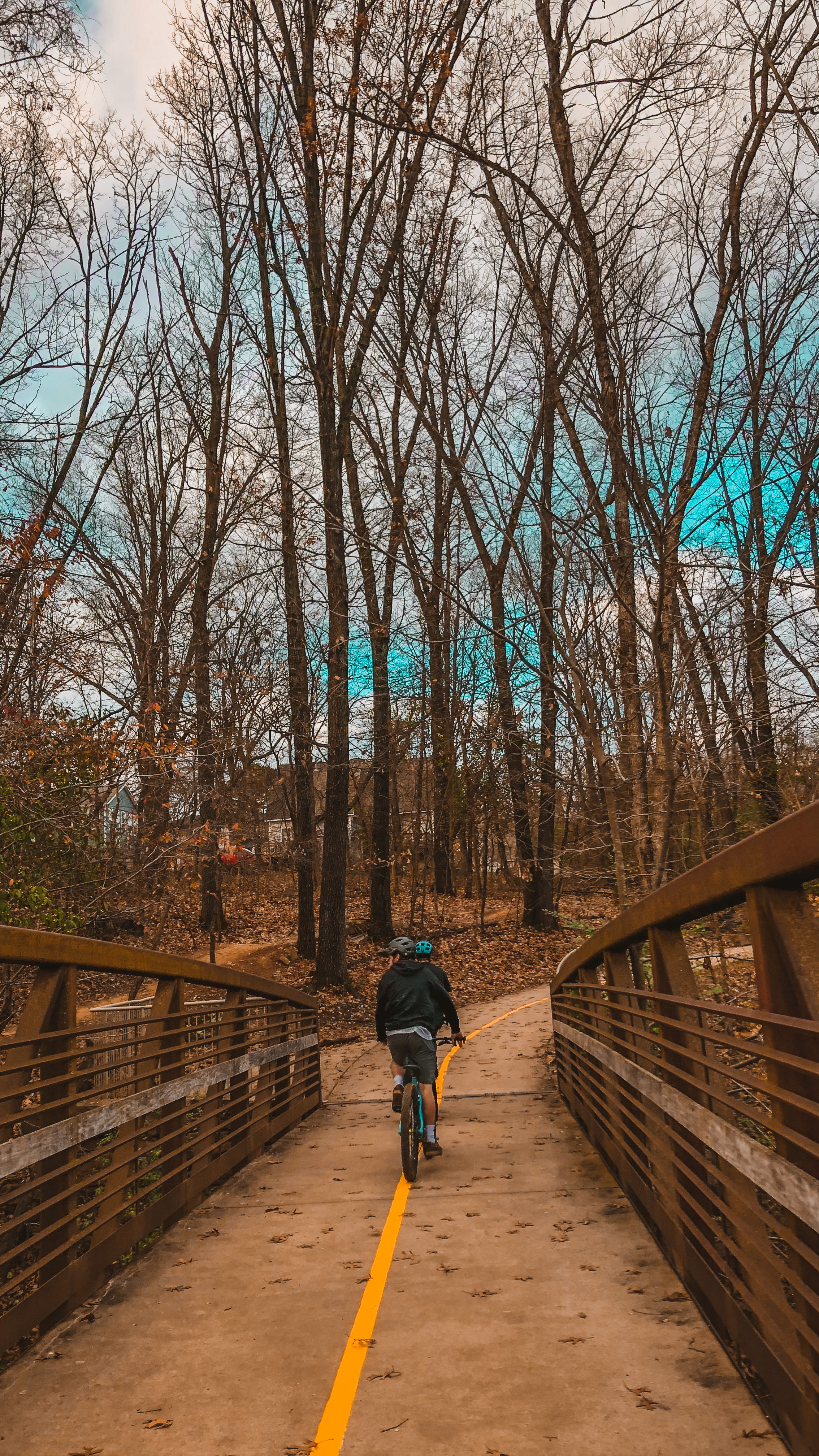 پاییز پارک بِنتُنویل در ایالت آرکانزاس آمریکا