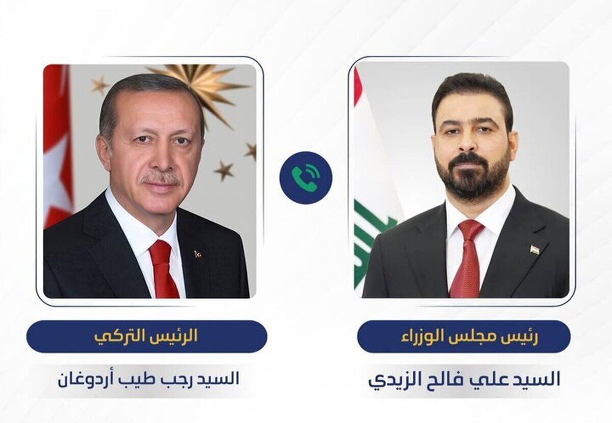 اردوغان از نخست‌وزیر عراق برای سفر به آنکارا دعوت کرد