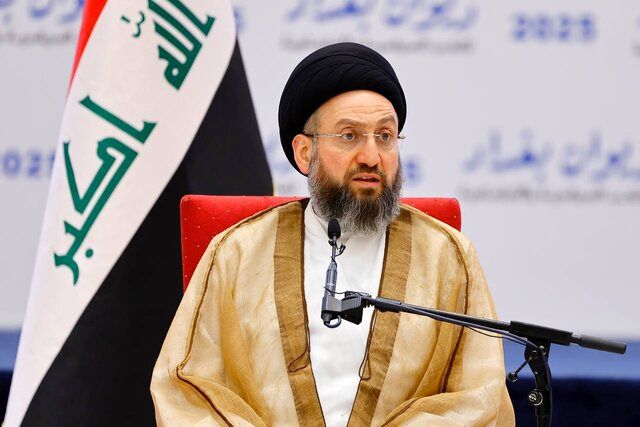 رهبر جریان حکمت ملی عراق: بیانیه اخیر چارچوب هماهنگی حامی «انحصار سلاح در دست دولت» است