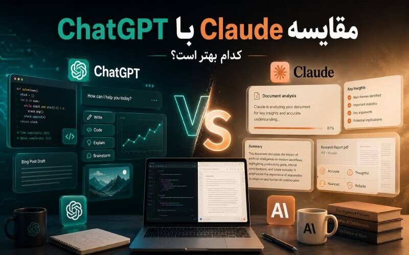 مقایسه cloud با chatgpt | کدام بهتر است؟
