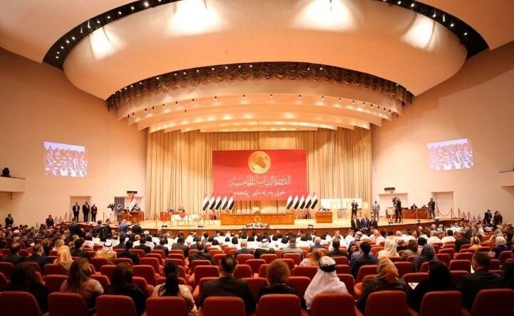 حمله راکتی به اطراف پارلمان عراق 