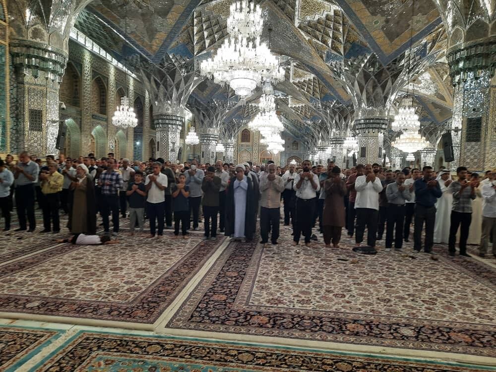 نماز عید قربان در حرم مطهر رضوی برگزار شد