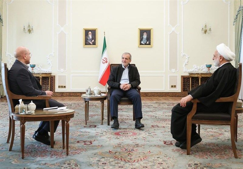 برگزاری نشست مشترک سران قوا