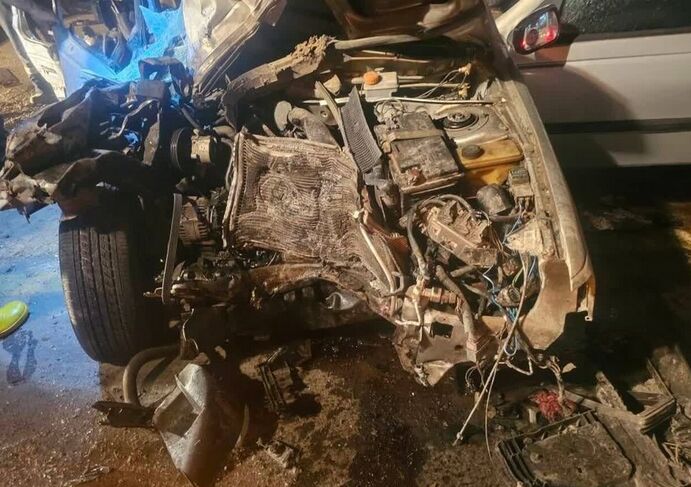 مرگ ۶ تبعه خارجی بر اثر تصادف پژو با کامیون در خروجی ایوانکی به تهران 