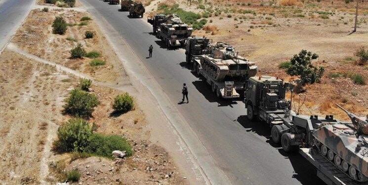 دومین کاروان لجستیک ارتش آمریکا در عراق هدف قرار گرفت