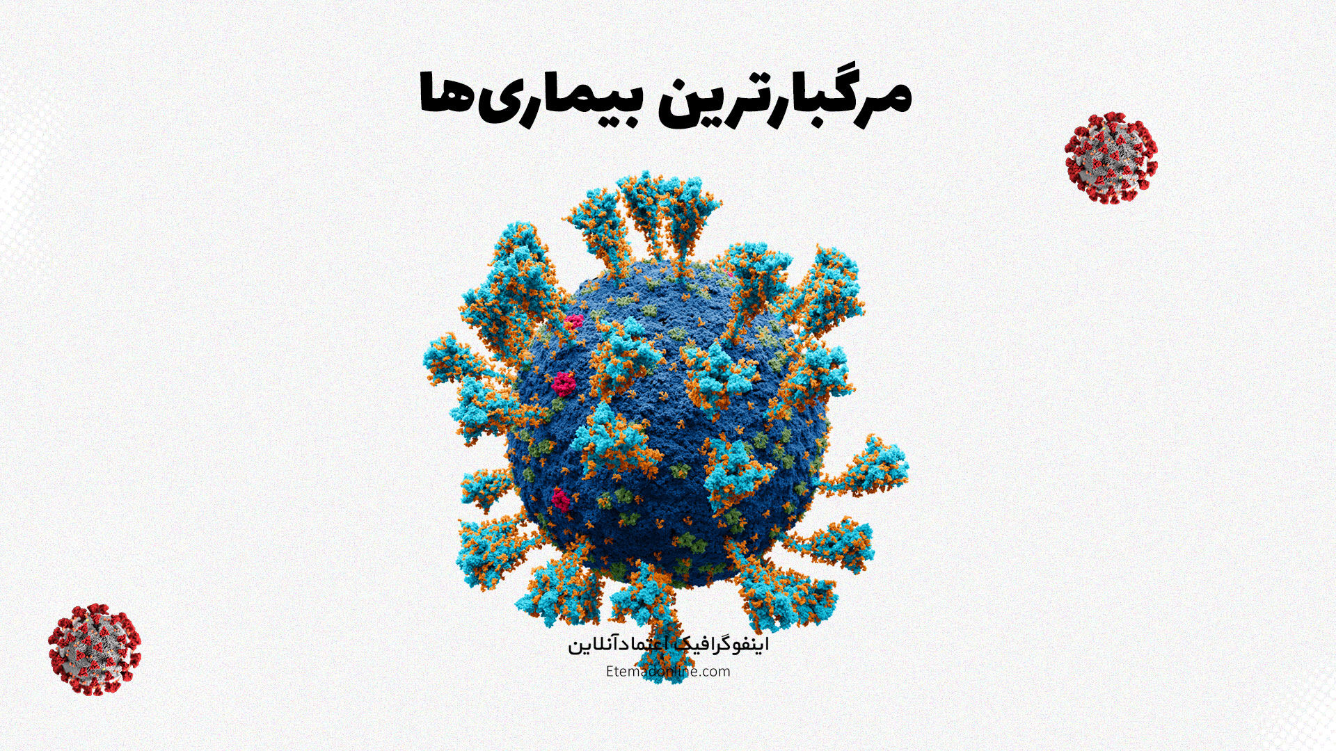 اینفوگرافی| مرگبارترین همه‌گیری‌های جهانی