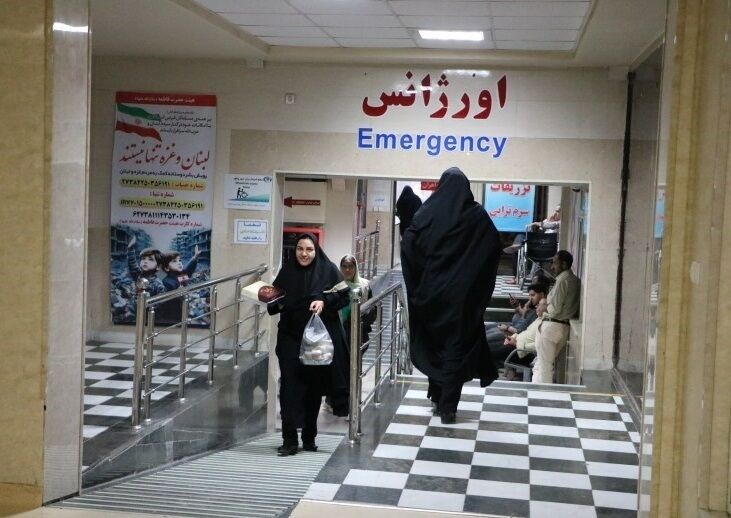 مراجعه ۳.۱ میلیون نفر در نوروز  به اورژانس بیمارستان‌ها