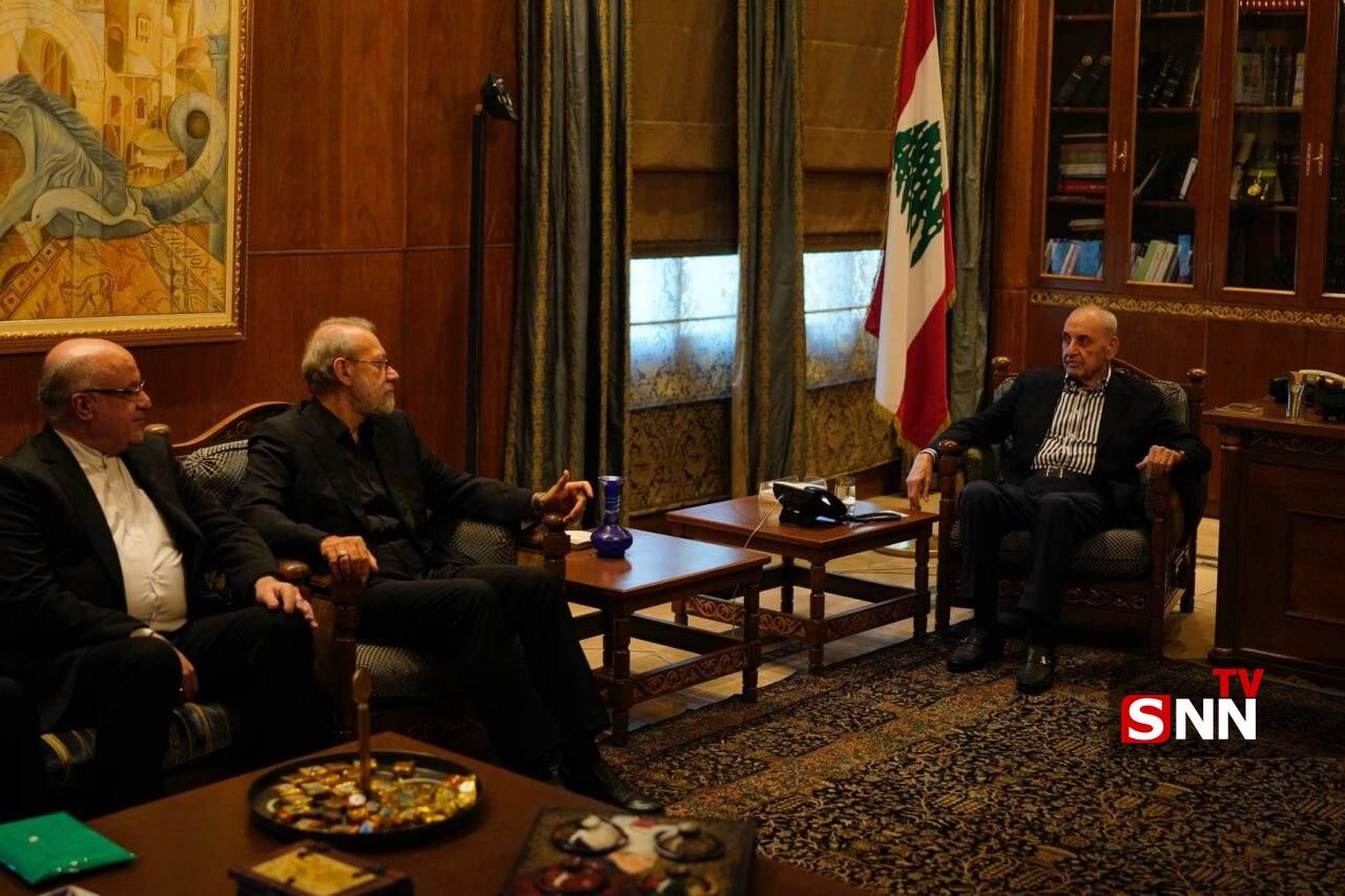 دیدار لاریجانی با رئیس پارلمان لبنان؛ نبیه بری: ایران همچنان دوست لبنان خواهد ماند
