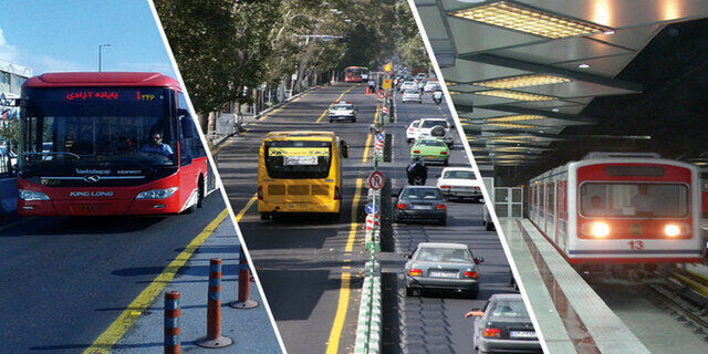 افزایش 1.3 درصدی بودجه حمل‌ونقل عمومی