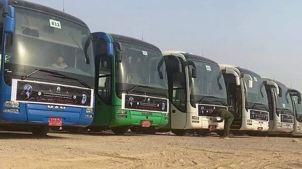 انتقال مستقیم زائران به نجف با اتوبوس‌های ایرانی