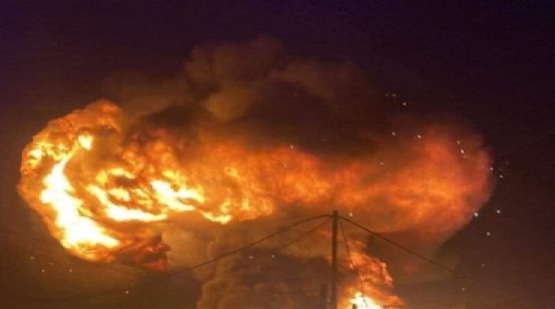 آتش در اسکله بندرکاسپین انزلی مهار شد