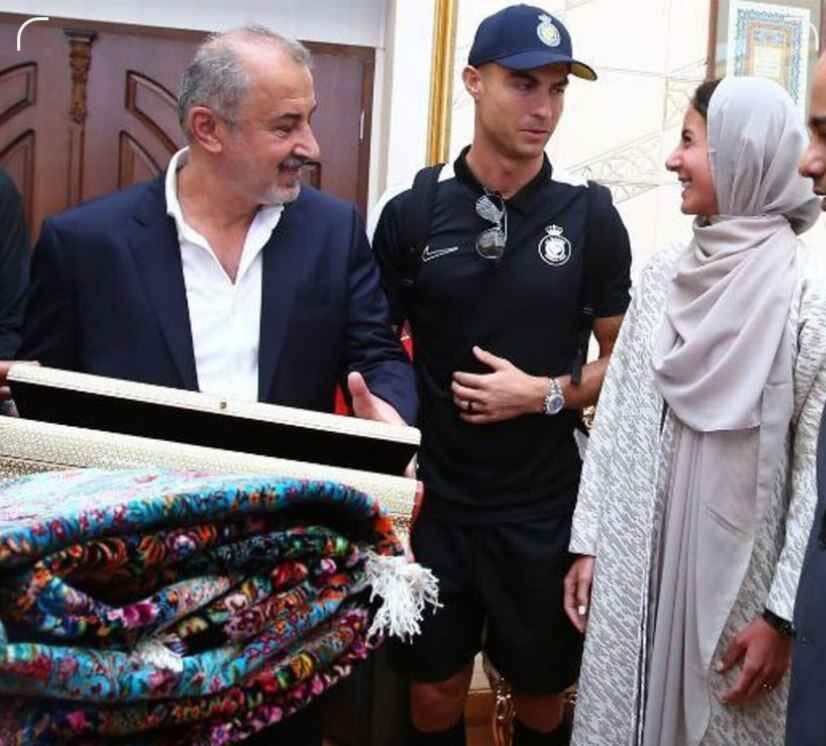 واکنش «درویش» به حضور دخترش در فرودگاه در دیدار با رونالدو