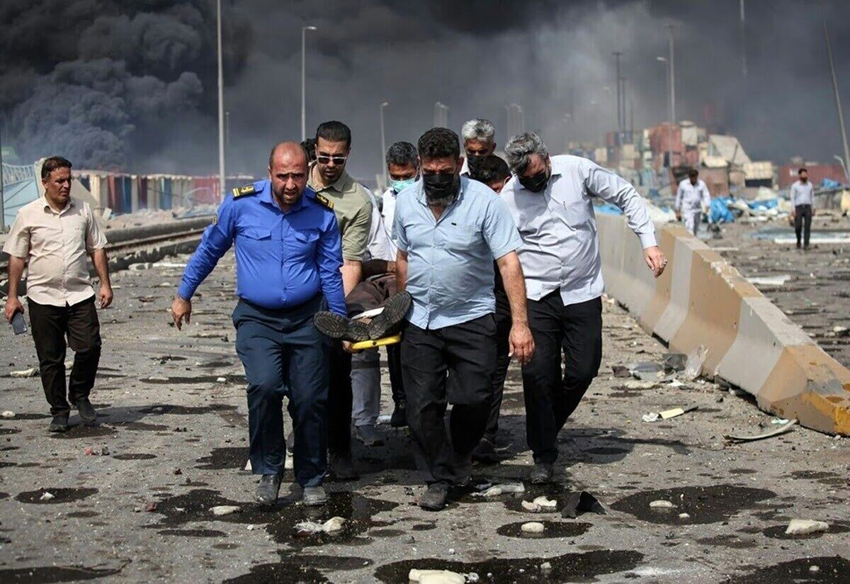 آمار جدید علوم پزشکی هرمزگان از تعداد مجروحان حادثه انفجار بندرعباس