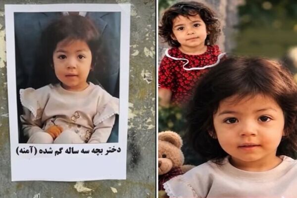دستگیری زن کودک‌ربا در تهران؛ آمنه سه‌ساله پس از ۴ روز به آغوش خانواده بازگشت
