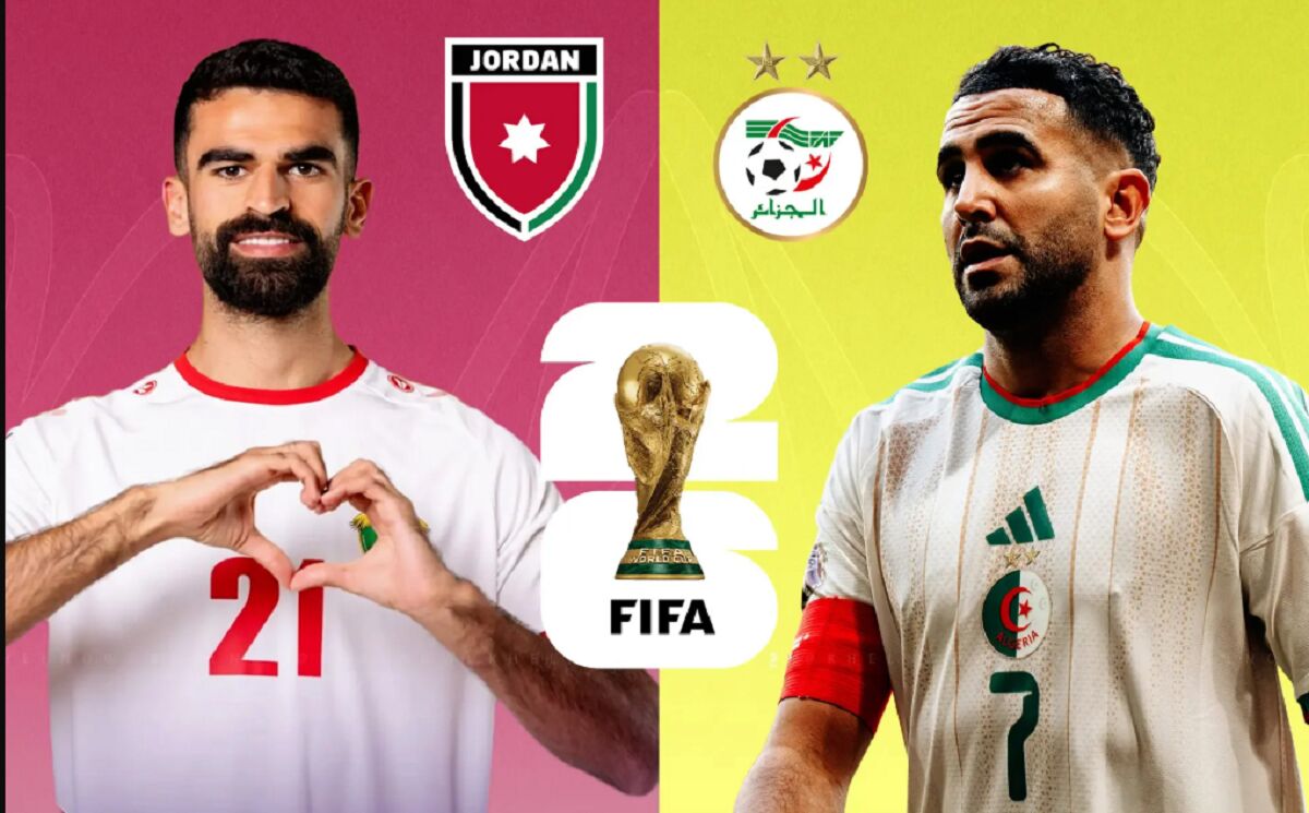 جام جهانی 2026؛ پخش زنده بازی اردن و الجزایر + لینک تماشا