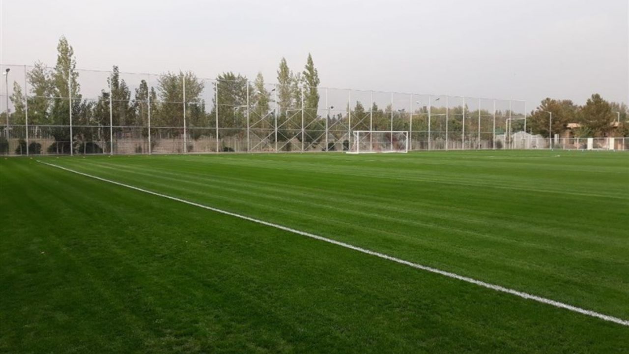 رونمایی از زمین شماره 2 کمپ تیم‌های ملی فوتبال