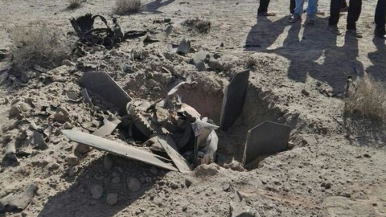 سقوط دو شی ناشناس در فخرآباد