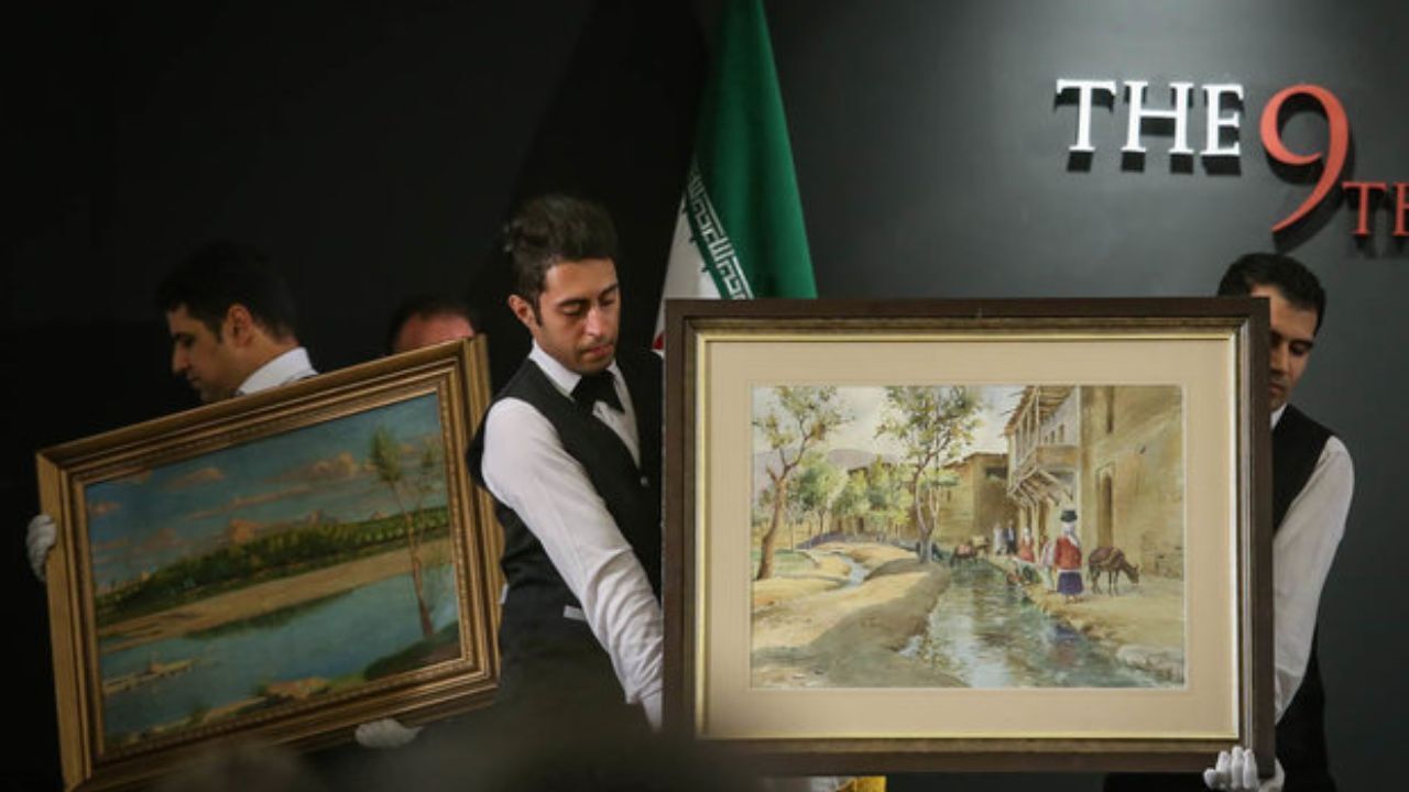 نهمین حراج هنر معاصر ایران 21 دی ماه برگزار می‌شود