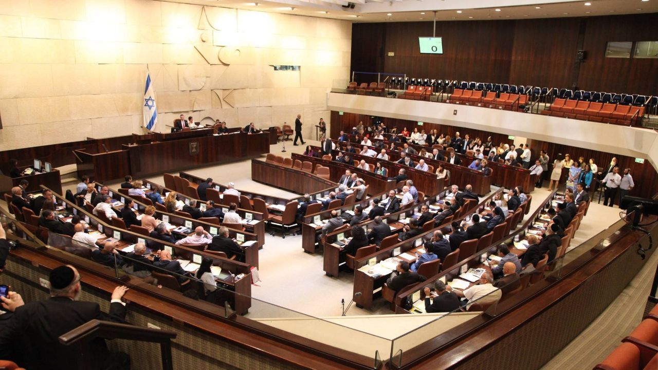 پارلمان اسرائیل منحل شد