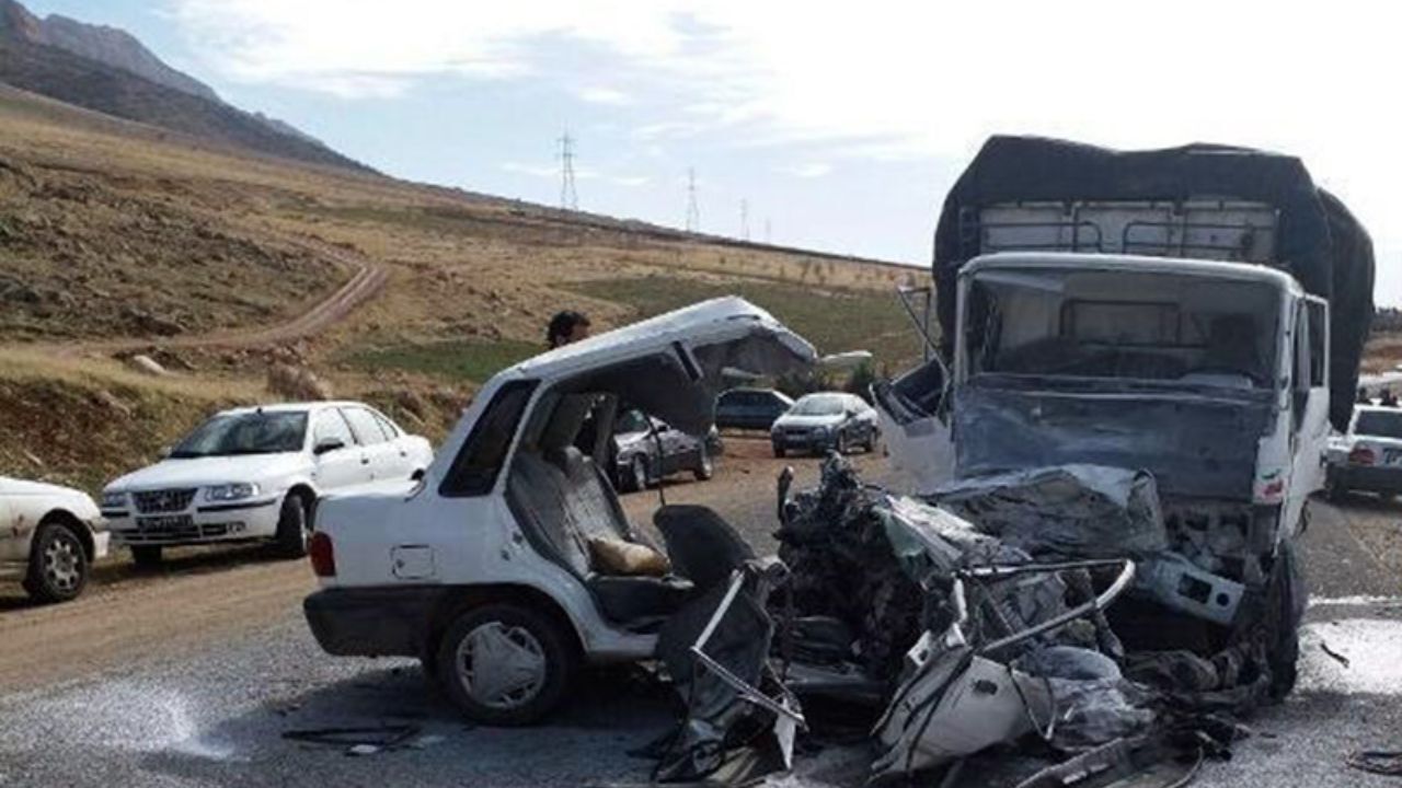 12 هزار مرگ بر اثر تصادف در سال 97