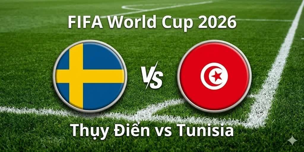 جام جهانی 2026؛ پخش زنده بازی سوئد در مقابل تونس + لینک تماشا