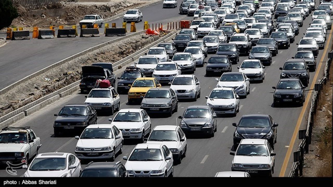 ترافیک سنگین در مسیرهای منتهی به شمال کشور