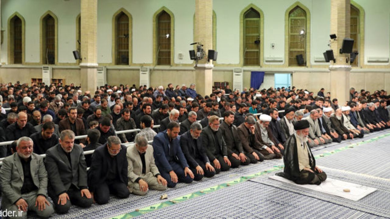 مراسم سوگواری شهادت امام علی(ع) در حضور رهبر معظم انقلاب