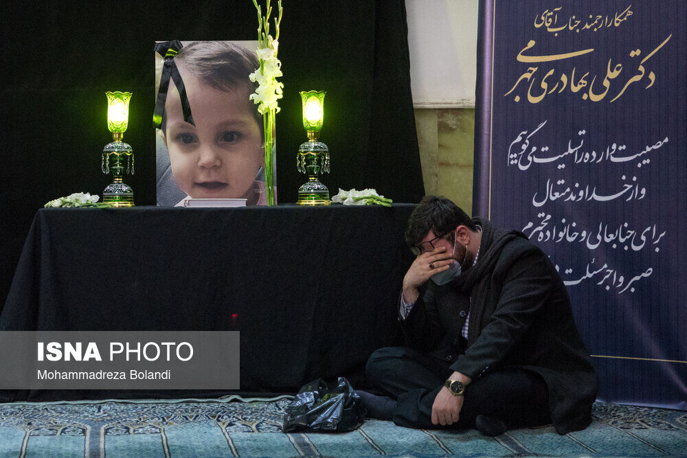 مراسم ختم فرزند سخنگوی دولت