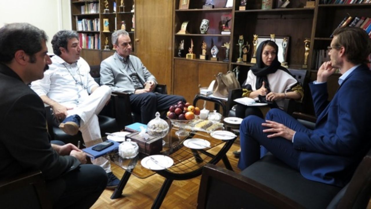 دیدار رییس بخش فرهنگی سفارت آلمان با مدیرکل هنرهای نمایشی
