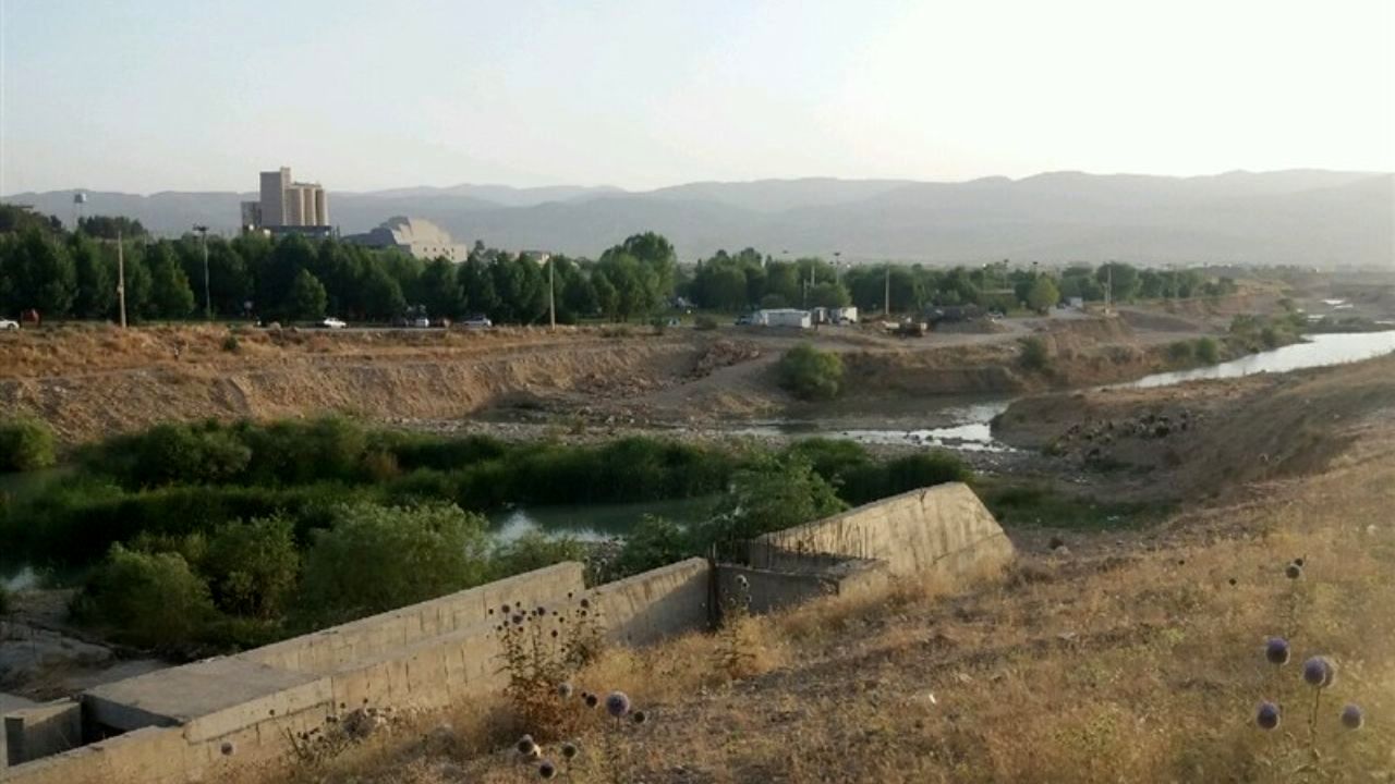 افزایش زمین‌خواری در بستر رودخانه «بشار» یاسوج 