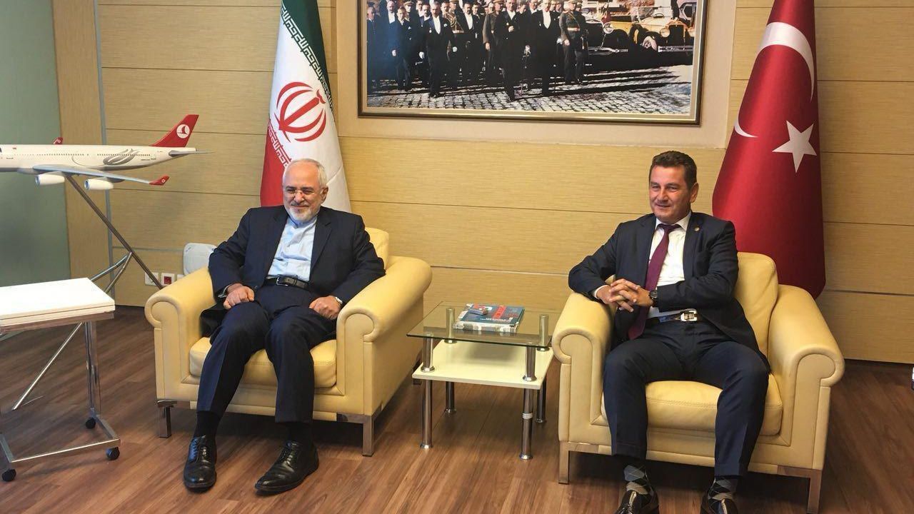 وزیر امور خارجه ایران وارد آنکارا شد
