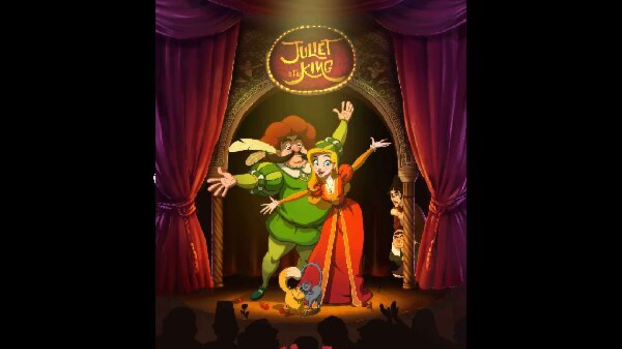 پوستر «ژولیت و شاه» منتشر شد/ انیمیشنی درباره تاریخ تئاتر ایران
