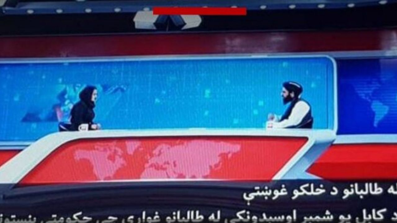شبکه "طلوع" افغانستان پخش خبر را با مجری زن از سر گرفت