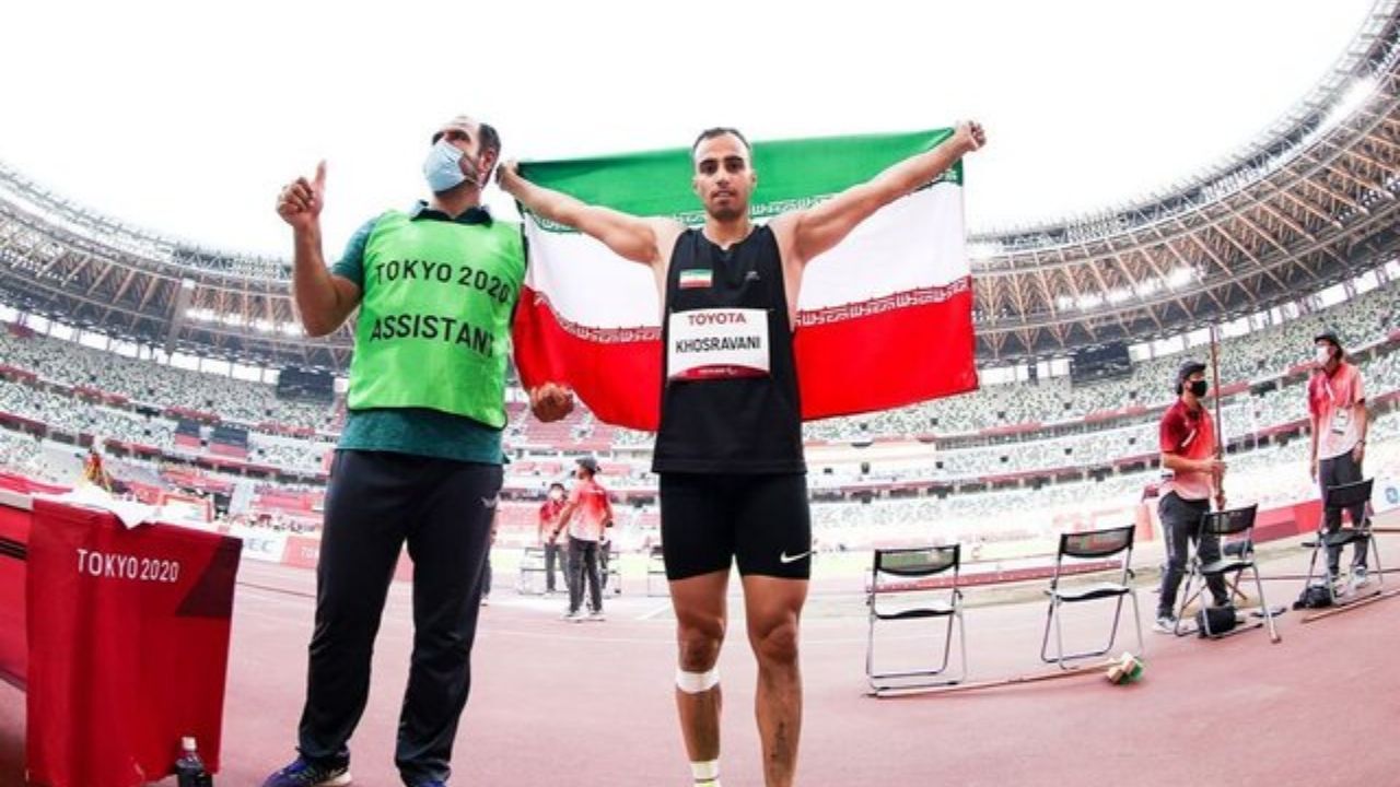 خسروانی در پرش طول چهارمین طلای پارالمپیک ایران را گرفت