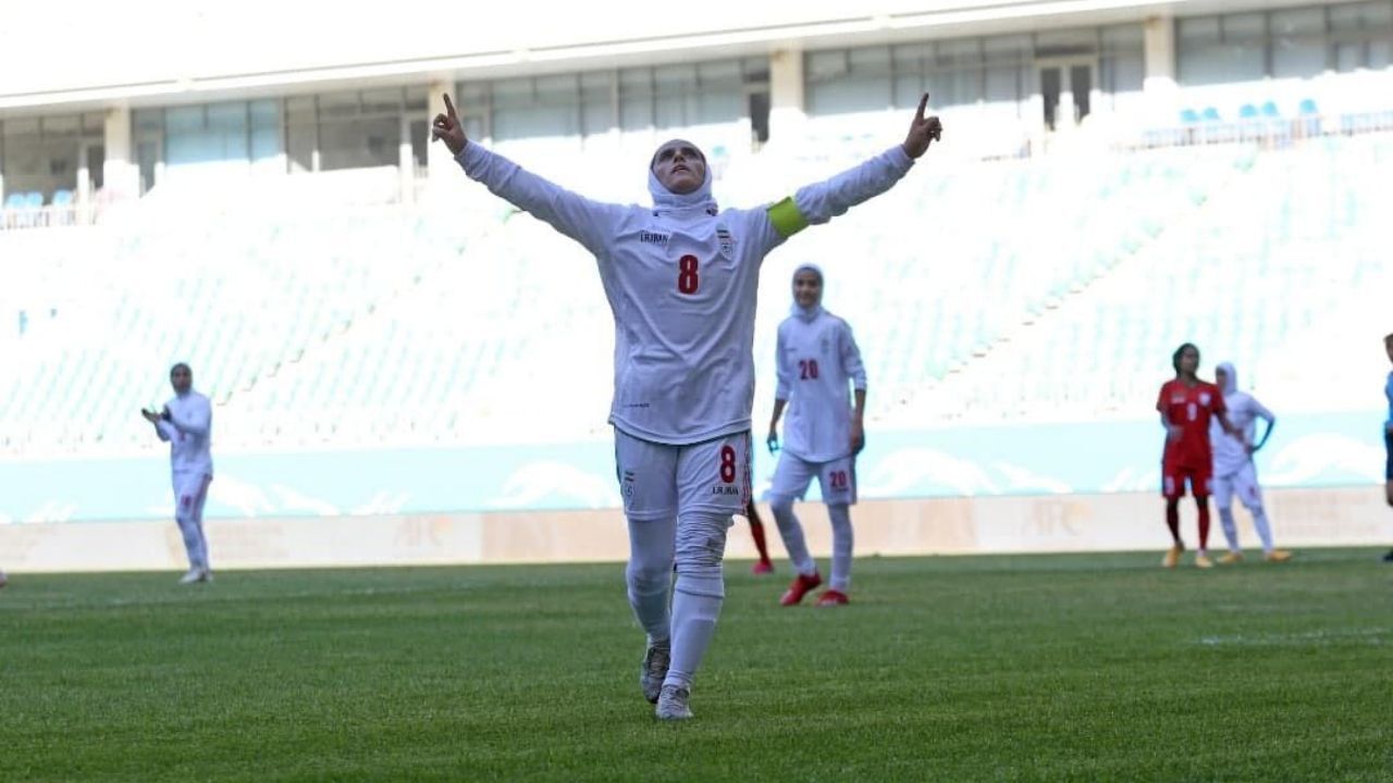 تمجید AFC از کاپیتان تیم ملی فوتبال بانوان ایران