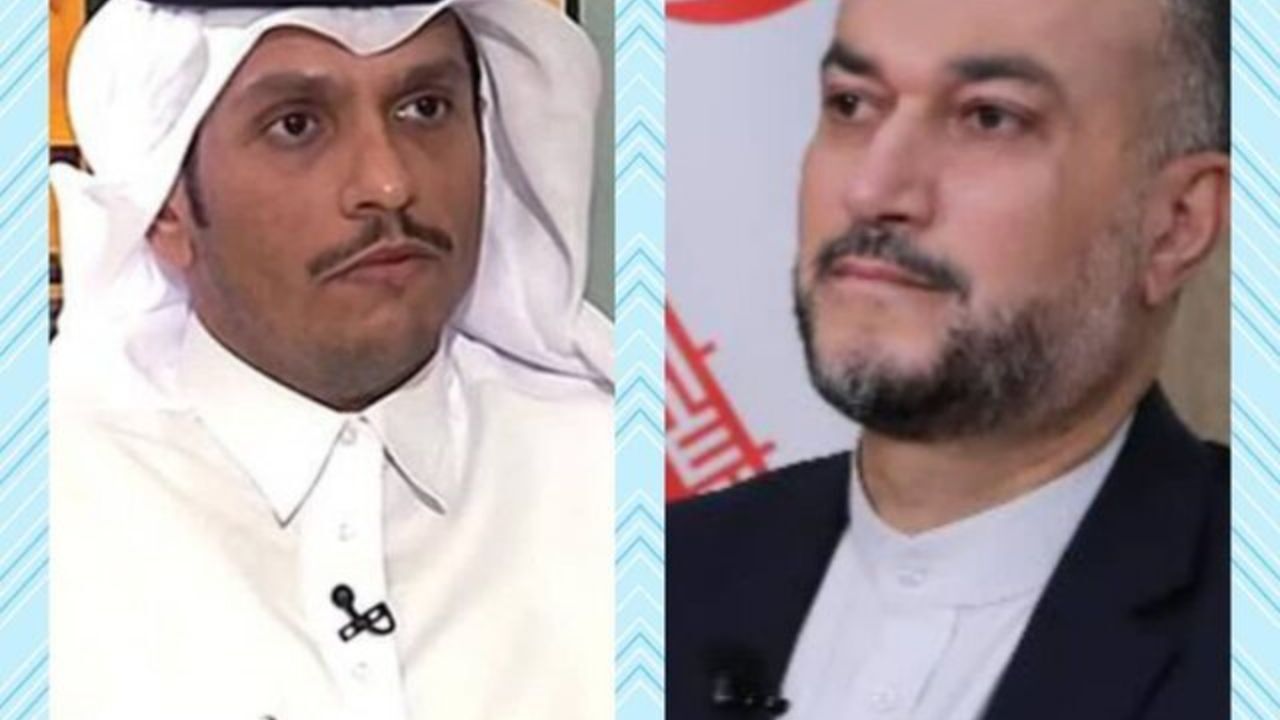 مناسبات دوجانبه ایران، قطر و منطقه در گفت‌وگوی تلفنی وزرای خارجه دو کشور