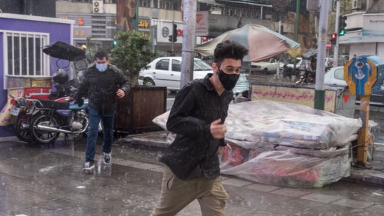 رگبار و رعد و برق در نقاط مختلف کشور