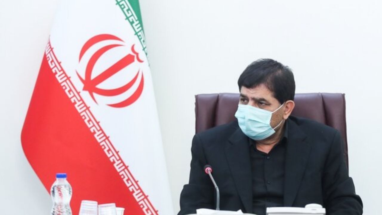مخبر در بیستمین نشست نخست وزیران پیمان شانگهای سخنرانی می‌کند