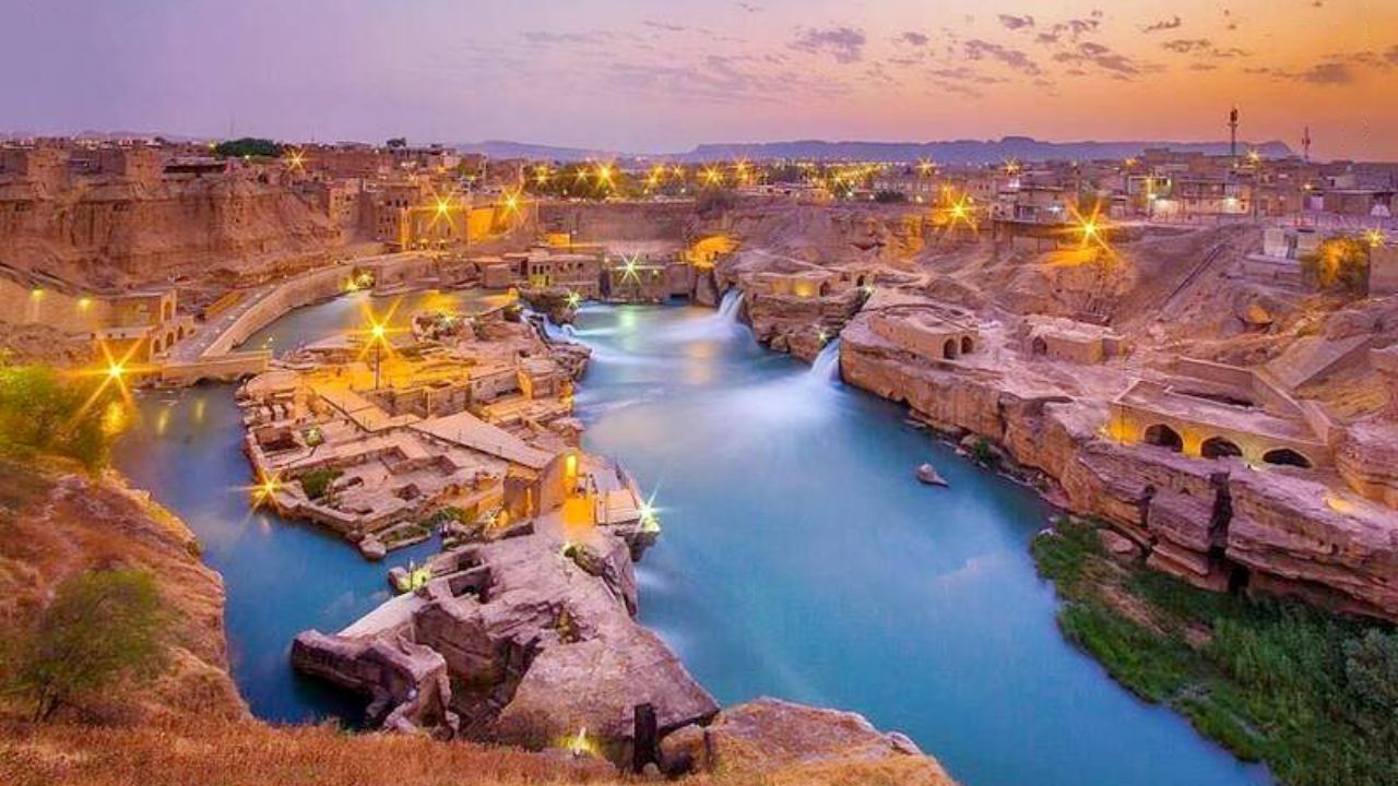 سازه‌های آبی در شوشتر + عکس