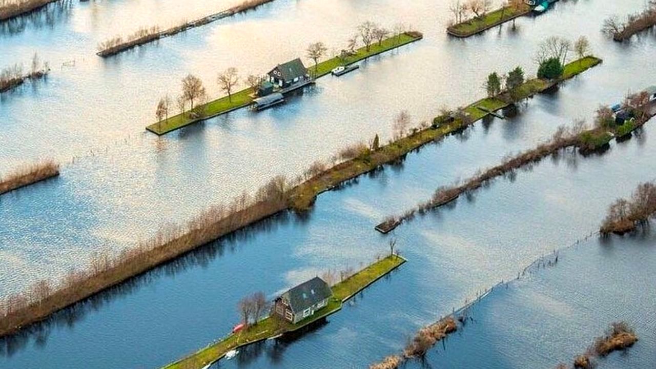عکس روز اینستاگرام، ویلاهای عجیب هلند