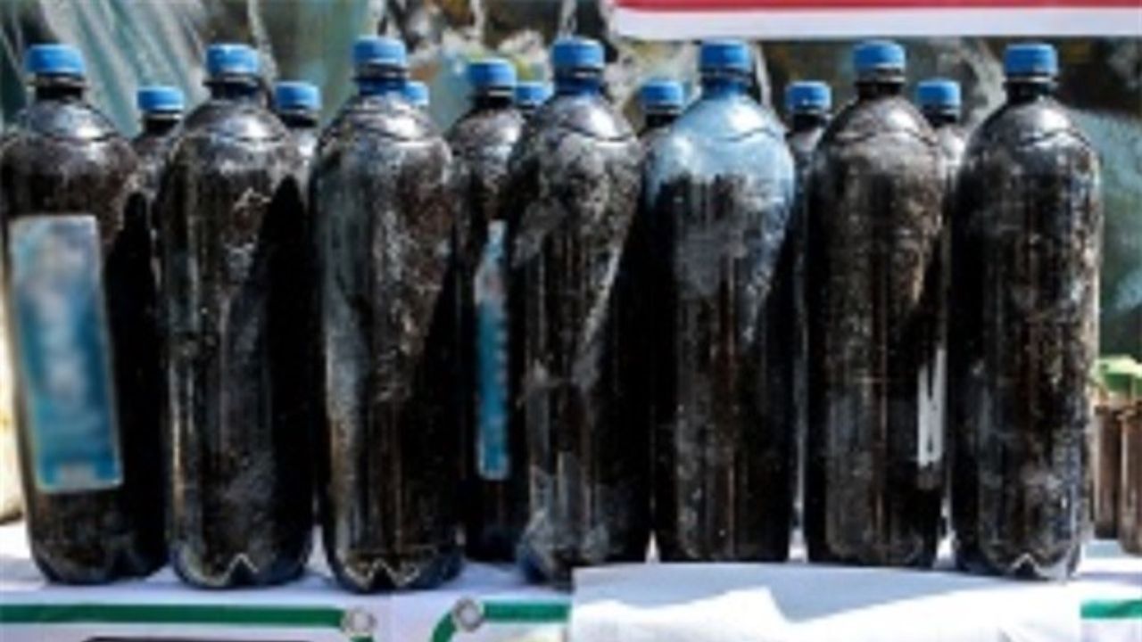 کشف 136 کیلوگرم تریاک در بطری‌های شامپو