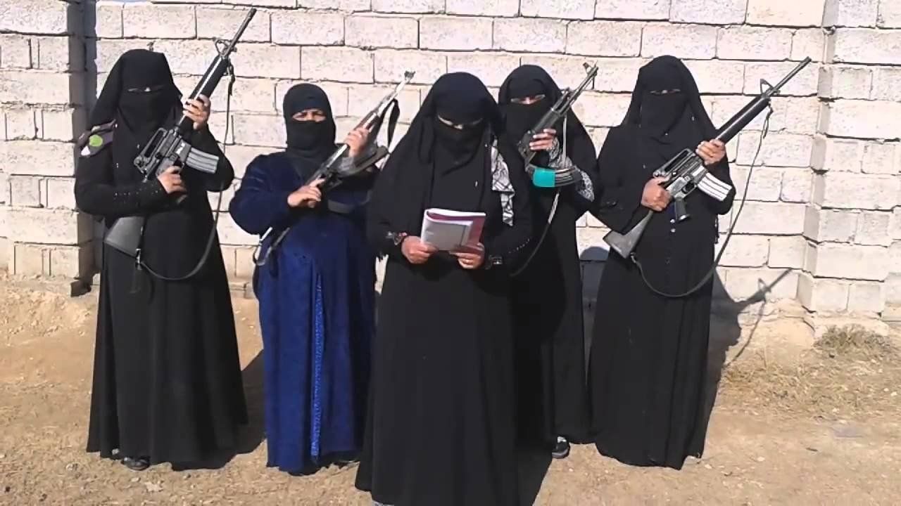 زنان داعشی تهدید به انتقام می‌کنند