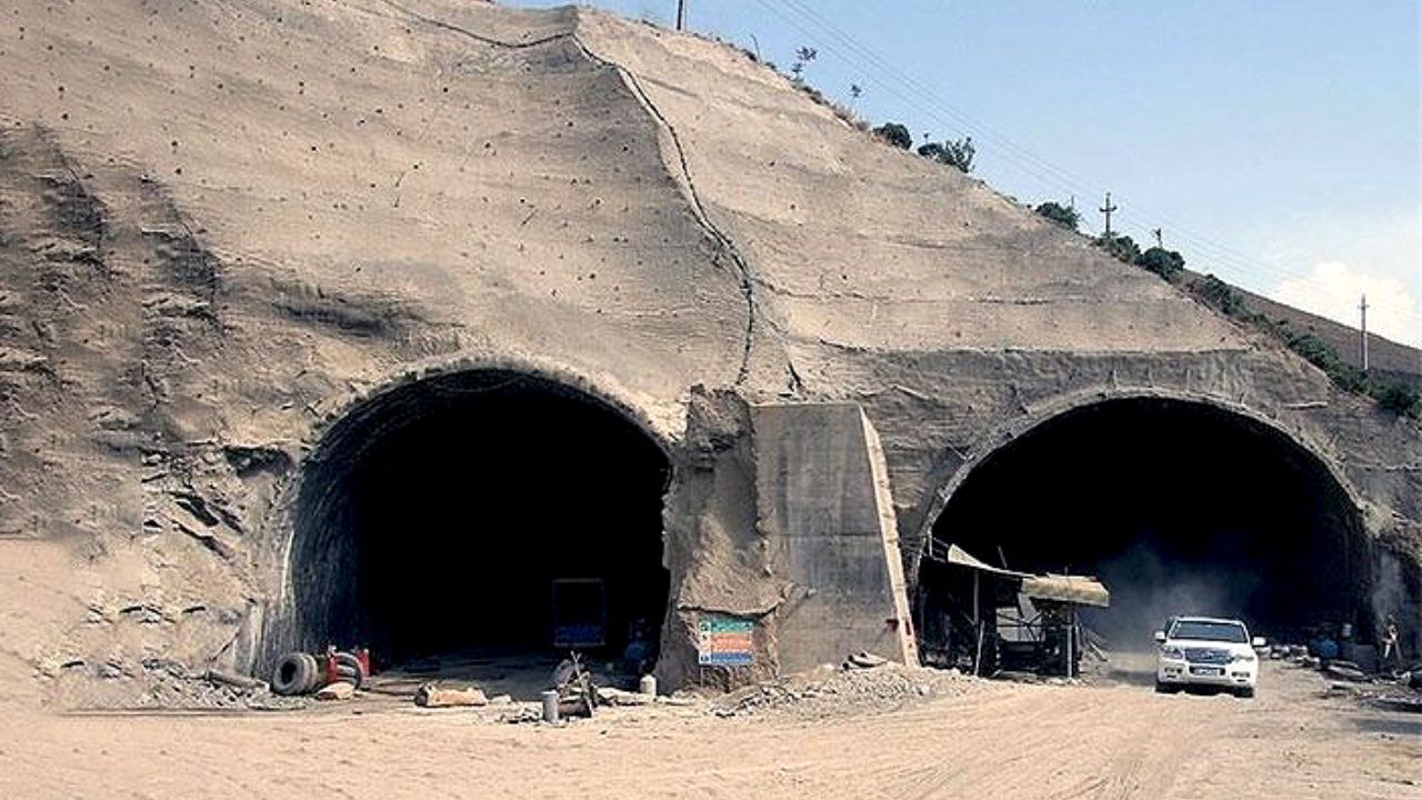 انفجار در تونل کندوان + ویدئو
