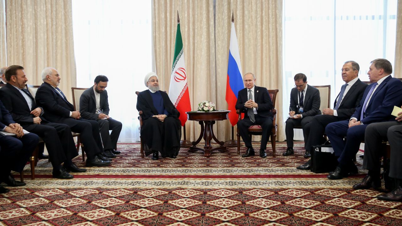 روحانی: روابط ایران و روسیه در منطقه مثال‌زدنی است/ تعمیق و توسعه روابط تهران – مسکو برای دو کشور و ثبات و توسعه منطقه حائز اهمیت است/ اقدامات ایران در چارچوب حقوق خود در برجام است/ پوتین: علاقمند به حضور و سرمایه‌گذاری در پروژه‌های مختلف ایران هستیم