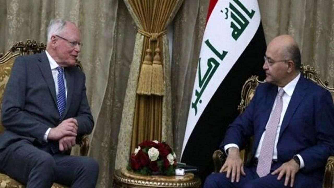 «برهم صالح» و «جیمز جفری» درباره تحولات سوریه رایزنی کردند