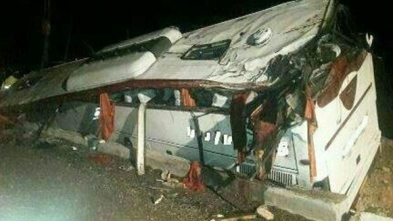 اتوبوس زائران عراقی چرا واژگون شد؟